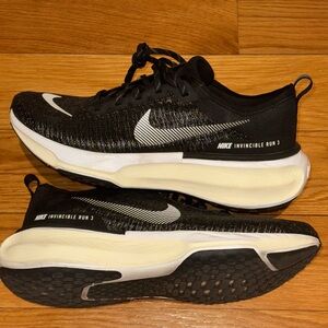 Nike Invincible Run 3 Men's Black Running Shoes